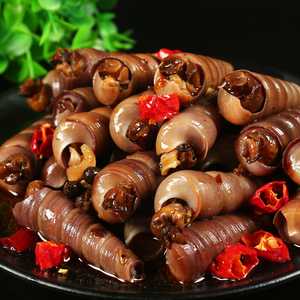 麻辣钉锥去尾香辣海螺蛳秘制网红小海鲜熟食大海锥即食海锥醉钉螺