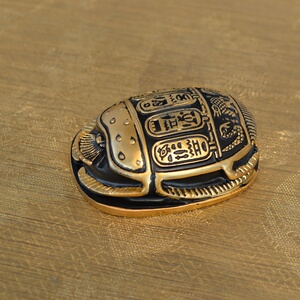 古埃及护身符圣甲虫摆件费昂斯尼罗河旅游纪念品家居装饰品1