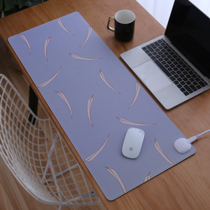 莫兰迪超大暖桌垫桌面办公电脑桌室暖手保暖电热冬发热加热鼠标垫