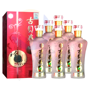 古贝春珍品38度500mlx6瓶浓香型高端礼盒装纯粮食白酒整箱特价