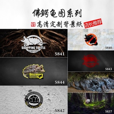 日本购鱼缸背景纸画高清图3d立体水族箱贴纸o壁纸爆刺纯佛鳄龟苗