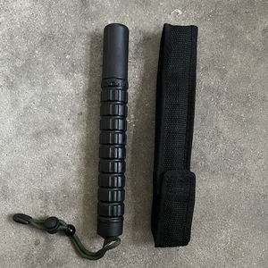 甩棍三节维稳硬聚酯橡胶结实男女随身随车防身格斗伸缩三节小短棍