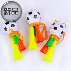 雷子小喇叭创意玩具足球喇叭儿童学生学校运动会加油助威球f场气