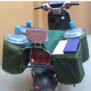 自行车电动车摩托车水兜水包水桶水袋驮袋桶装矿泉水帆布袋22人付款