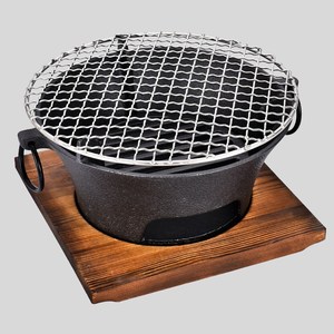 铸铁炭炉商用生铁碳烤动力烧烤炉网炉家用炭火炉盘烤肉单人干锅