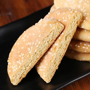 老面发饼蕲春小吃8090后怀旧零食老式食品湖北特产湖南法饼