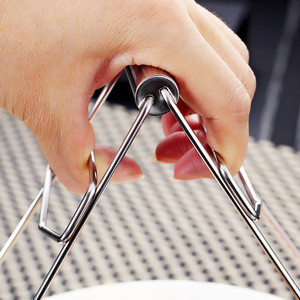 防烫夹不锈钢蒸夹取盘夹碗夹防滑家用夹碗器厨房菜夹子夹盘器神器