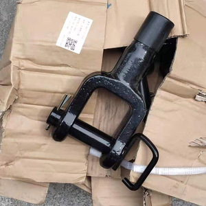 适用解放j6p拖车钩 j7牵引钩 救援挂车钩 jh6新款前拉钩 锻造配件