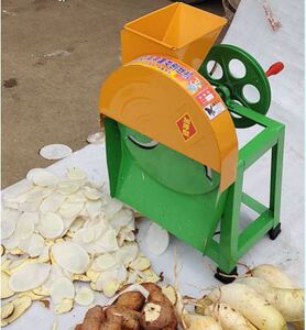 电动木薯刨丝机土豆地瓜萝卜蕃南薯类切丝手摇擦打红薯切片养殖用