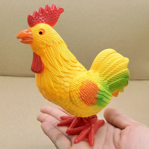 网红上弦发条玩具跳跳大公鸡仿真动物婴幼儿益智男女孩玩具1-4岁