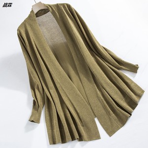 冰麻针织衫女中