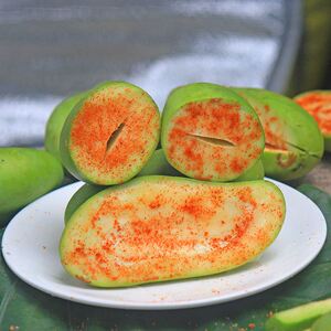 广西酸嘢腌制水果大青芒大果10斤5斤生吃酸脆青皮芒果当季现摘发