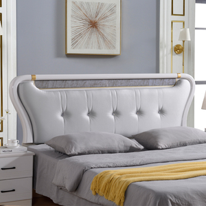 席梦思床头靠背实木