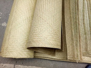 芦苇吊顶竹篾装修农家乐材料吊顶夏天竹子用席子席竹席竹炕席复古