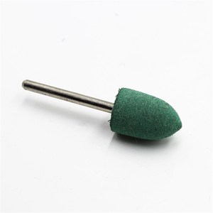 橡胶抛光打e磨头雕刻抛光工具橡胶打磨头圆柱形弹头型打磨配件