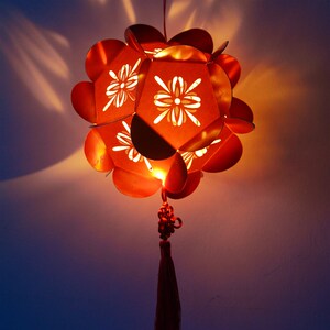 春节元宵绣球灯笼