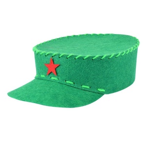 红色经典手工作品建党工艺品手工帽子diy材料小学生红军帽diy制作