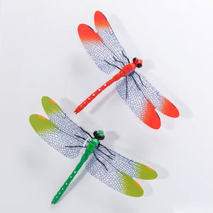 仿真大蜻蜓磁片白板磁扣冰箱贴吸铁石家居益智创意磁吸磁力贴磁铁
