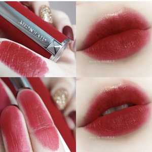 韩免现货 givenchy/纪梵希n37红丝绒口红高定香榭唇膏滋润显色