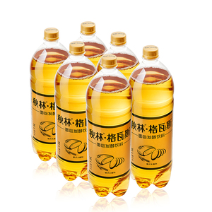 秋林格瓦斯东北特产面包发酵饮料1500ml*6瓶包装网红聚会饮品包邮