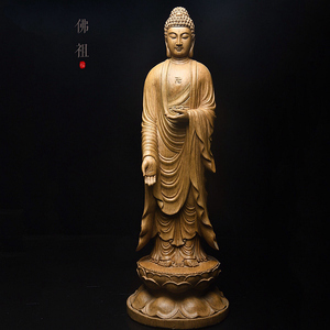 大日如来佛木雕