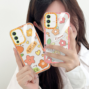 泫雅风ins手机壳适用vivo y30/y53s/y93鲜艳玫瑰全包透明nex新款软壳