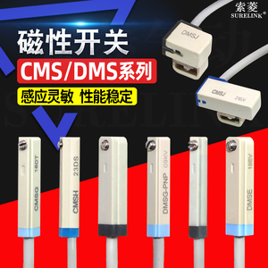 亚德客型电子式磁性开关DMSG气缸感应线接近开关DMSH/CMSG/J/E-N
