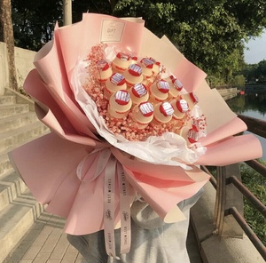 圣诞节生日零食花束成品网红棒棒糖礼盒鲜花速递同城重庆郑州配送