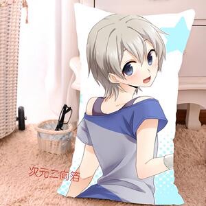 e日本购青春恋爱物语户冢彩加抱枕靠枕动漫周边diy定制宅男腐女