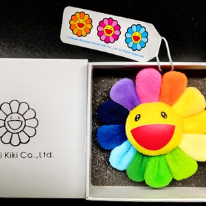 正品日本代购村上隆太阳花华晨宇王一博七彩小花胸针村上隆太阳花