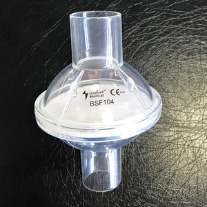 英仕医疗细菌过滤器适用咳痰机呼吸机过滤病毒粉尘二级过滤棉网芯