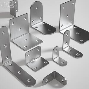 木器90度直角码画框加大三角铁家用安装置物架木工固定夹加固桌腿