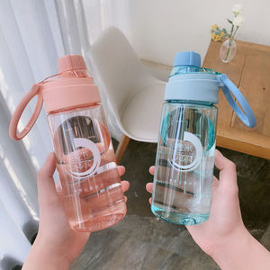 韩版大容量运动塑料杯女大肚杯学生夏季水壶潮流便携随手水杯子男
