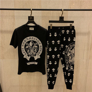 克罗心夏长裤男