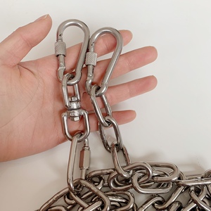 马犬牵引绳专用狼狗加粗法斗栓狗大型犬警犬德牧狗狗铁链子带项圈