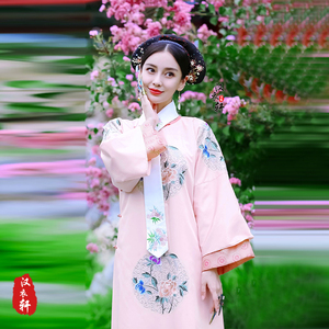 影视遇见天坛古装杨颖angelababy同款清朝格格服公主妃子满族旗服