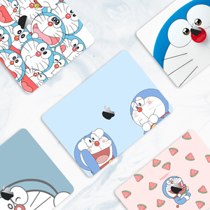 哆啦a梦笔记本电脑贴纸机器猫贴膜适用苹果macbookair 13.