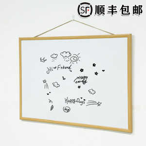 记事备忘录留言板商用展示板教学荧光笔白板笔手写宣传可擦白板6090