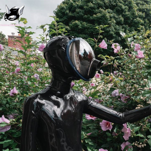 tb356897596淘宝乳胶防毒面具负压瓶套装呼吸控制增压cosplay窒息