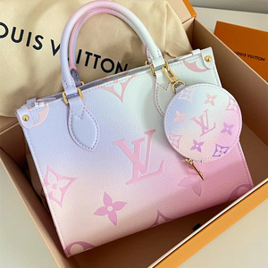 00anorange海外专营店天猫限量lv/路易威登女包棕色老花束绳水桶包