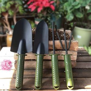园艺铲子种植栽花种菜松土钉耙不锈钢铲家用盆栽菜园花园工具套装