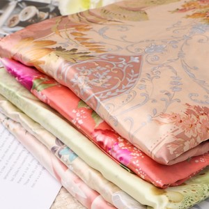 纯真丝软缎大尺寸床笠床单真丝床品枕套一对日新家25207