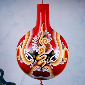 装饰陕西手工艺中国特色手马勺绘挂礼品大号社火y家居件脸谱我想