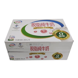 纯牛奶脱脂伊利