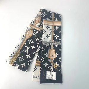 b2593lv桑蚕丝束发带twilly丝巾绑带m78656