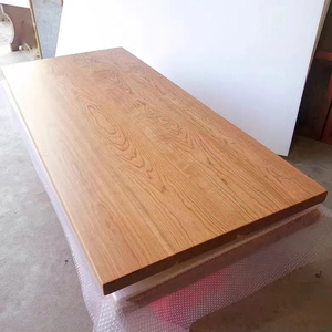 红橡木实木桌面大板定制白蜡木升降书桌原木吧台窗台榆木转角碳化