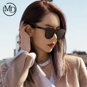 明星同款gm眼镜偏光太阳镜网红复古黑色墨镜女ins酷街拍防紫外线