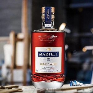 美版马爹利波本桶蓝燕750ml 雨燕蓝带蓝燕法国干邑白兰地进口洋酒