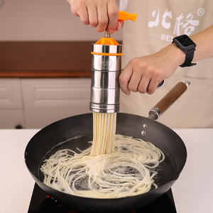 压面机家用饸饹机莜面工具面条机手动不锈钢小型多功能饸烙神器