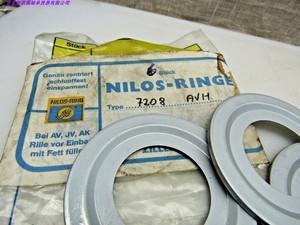 德国NILOS 16032AV原装进口正品金属密封防尘盖尼罗斯轴承盖油环